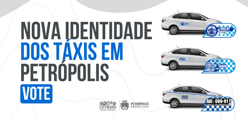 Nova Identidade Visual dos Táxis