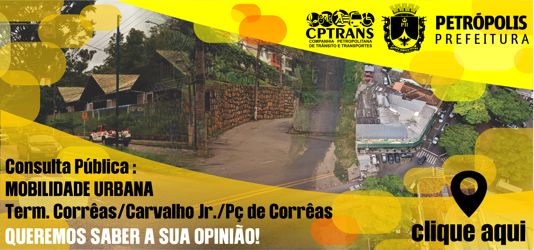 Opinião Pública - Sinalização em Corrêas