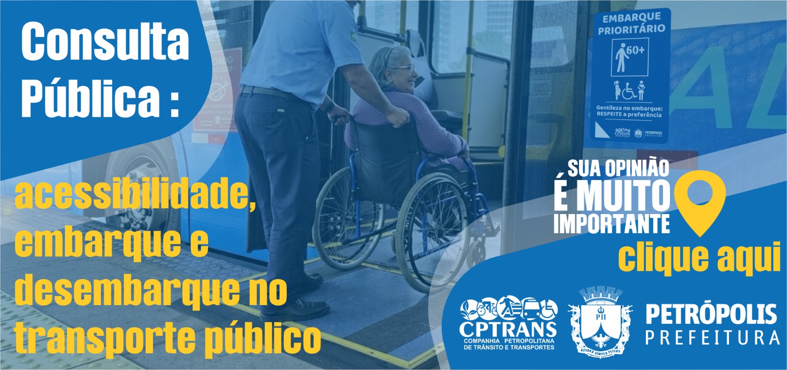 Consulta Pública - Acessibilidade, embarque e desembarque no transporte publico