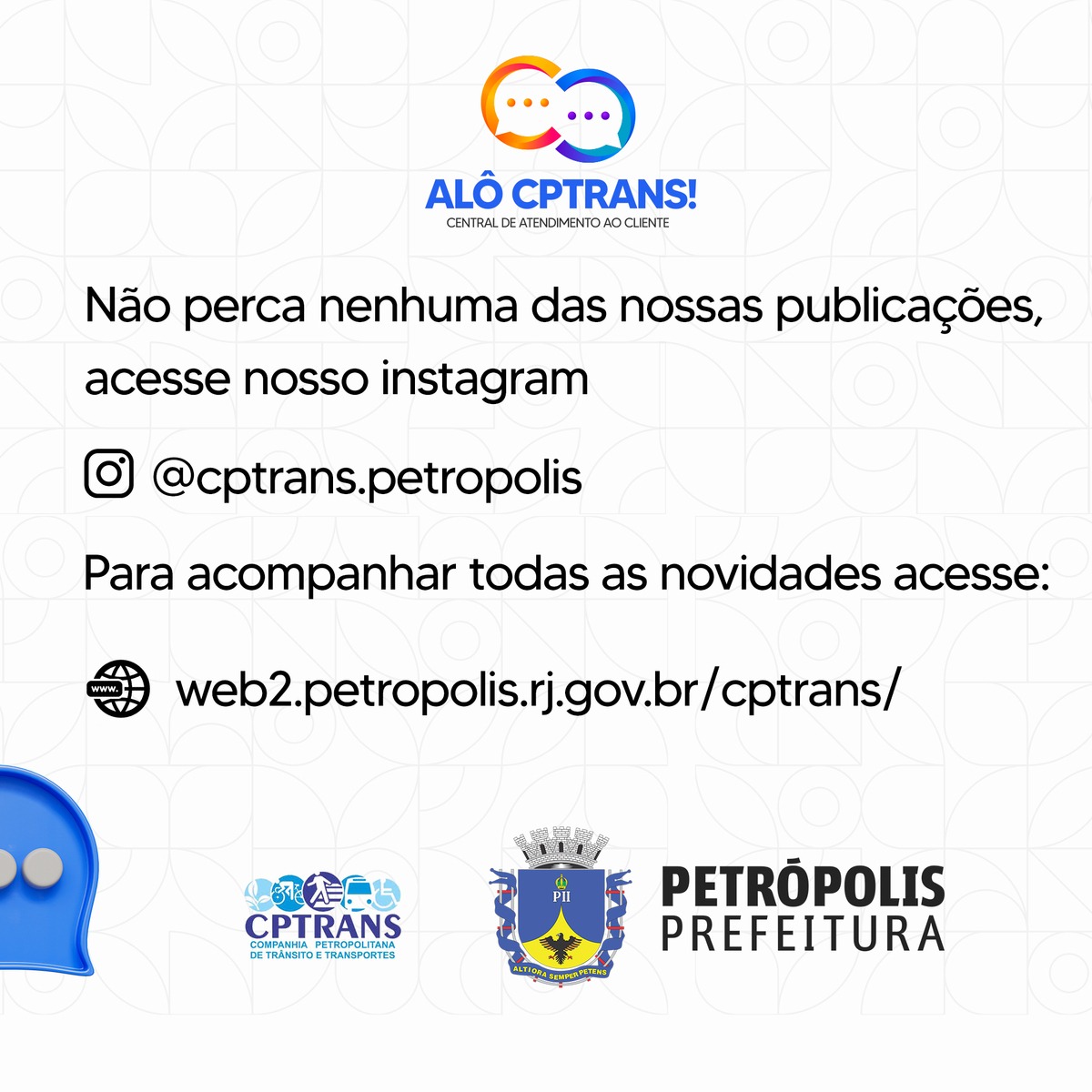 Alô CPTrans - Redes Sociais