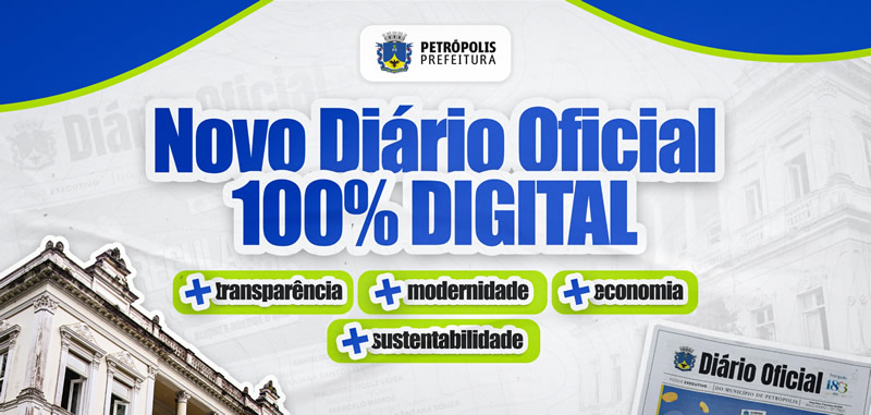 Diário Oficial 100% Digital