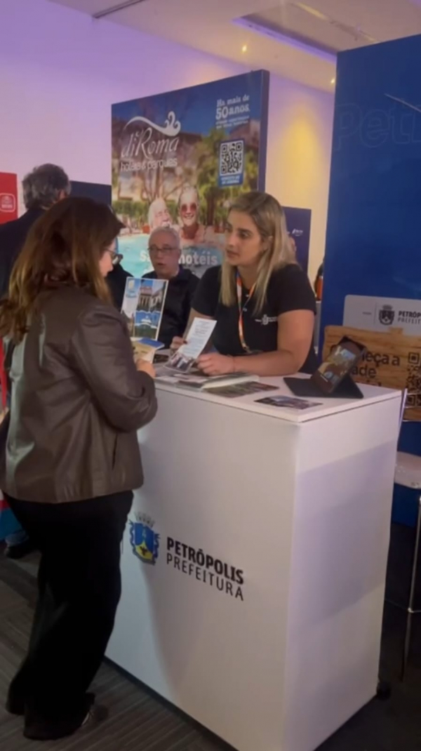 Petrópolis fortalece divulgação turística no Expo Fórum de Turismo 60+
