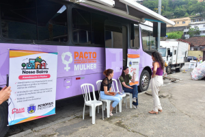 Ônibus Lilás oferece atividades no mês de junho