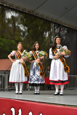 Realeza da Bauernfest 2023 foi eleita na manhã deste domingo