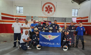 Socorristas concluem recapacitação de curso de Motopilotagem do SAMU