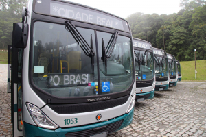 Renovação de frota no transporte público em Petrópolis