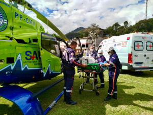 Equipes do Samu são mobilizadas para salvar bebê de apenas sete dias de vida