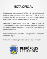 NOTA OFICIAL