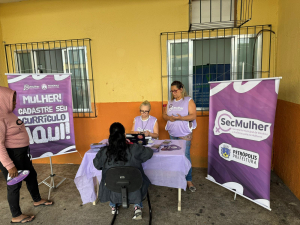 Secretaria da Mulher realiza ação de cadastramento de currículos na Casa do Trabalhador nesta terça-feira (26/5)