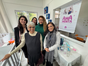 Representantes dos governos Federal e Estadual visitam Petrópolis para conhecer o Programa Amamenta