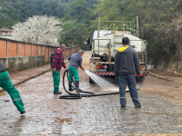 Prefeitura acompanha trabalho de resposta à chuva nos distritos
