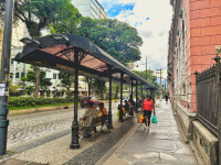 Prefeitura inicia vistoria em estrutura de pontos de ônibus