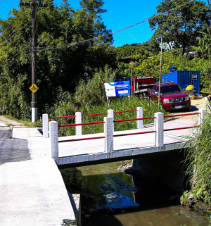 Prefeitura conclui obra que vai prevenir alagamentos no Bingen