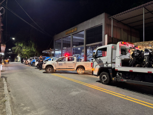 Oito motos são apreendidas em nova operação "Praça do Bem"