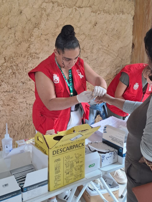 Comunidade Quilombo da Tapera recebe serviços de Saúde