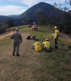 Força tarefa: agências fazem operação integrada de combate ao incêndio florestal no Açu