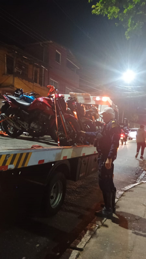 Quase 250 motos barulhentas apreendidas neste ano
