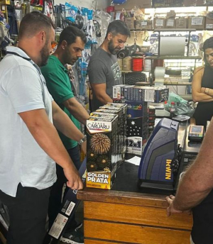 Prefeitura realiza operação contra venda ilegal de fogos de artifício barulhentos