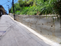 Prefeitura avança em obra de contenção e drenagem na Servidão Modesto Garrido