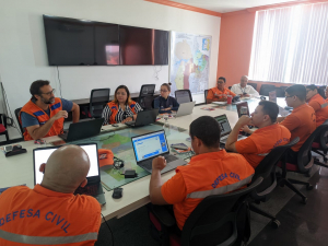 Defesa Civil de Petrópolis participa de capacitação do Cell Broadcast no Norte e Centro-Oeste do país
