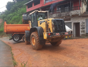 Comdep retira mais de 700 toneladas de detritos das ruas de Petrópolis