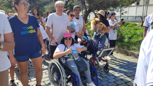Corrida dos INcansáveis reúne cerca de 200 pessoas no Centro Histórico e celebra inclusão por meio do esporte