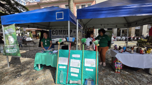Prefeitura leva orientações sobre descarte correto de resíduos ao Centro Histórico