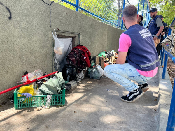 Cascatinha e Centro recebem novas ações de zeladoria urbana