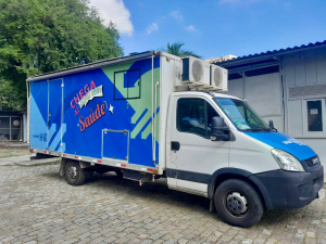 Petrópolis recebe unidade-móvel do Governo do Estado para conscientizar sobre tuberculose