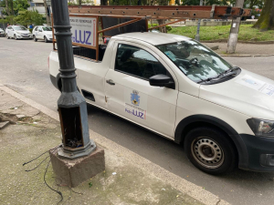 Prefeitura constata furto de cabos de iluminação pública em cinco locais em uma semana