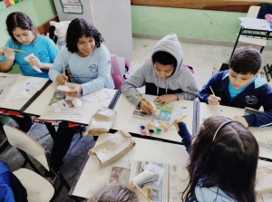 Prefeitura promove ação em parceria com o Serviço Geológico do Brasil na Escola Municipal Heitor Borges