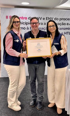 Profissionais de Petrópolis integram a equipe nacional de validação para a certificação de eliminação do HIV, sífilis, hepatite B, HTLV e doença de Chagas